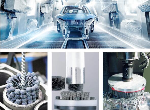 傲群傲群汽車零部件去毛刺圓盤拋光刷